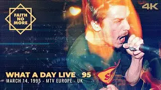 Faith No More - What a Day live MTV Studios 95 • 4K Rough Quality
