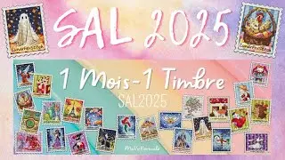 🧵✂️ Présentation du SAL 2025 | 1 Mois - 1 Timbre