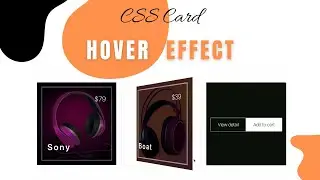3D Flip Card on Hover using only HTML & CSS |