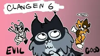 Clangen: CherryClan! with Sunnyfall #6 (i'm evil in this one)
