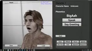 Unreal Engine Character Creator Tool: Save/Load & Morph Target Logic