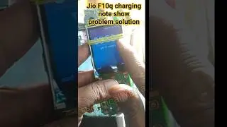 jio F10q charging note show problem solution || Jio charging show jumper solution #jio #tips