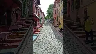 Fener Balat Dik merdivenli Yokuş
