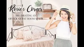 How to Decorate a Pinterest Inspired Office and Guest Room Space