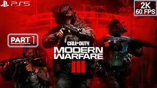 CALL OF DUTY MODERN WARFARE 3 PS5 Gameplay Walkthrough [2K 60FPS]-FULL GAME PART 1- No Commentary