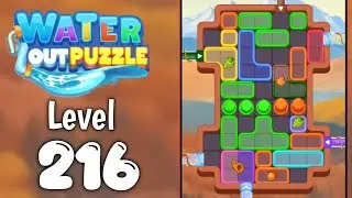 Water Out Puzzle Level 216 Walkthrough