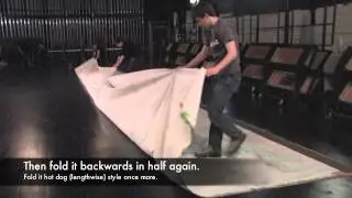 How to Fold a Backdrop