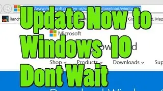 DIY How to Download Windows 10 Now dont wait on Microsoft