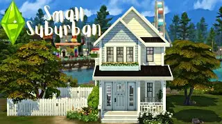 Small Suburban House | Sims 4 Speed Build
