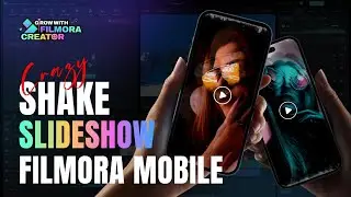 Crazy Shake Slideshow in Filmora Mobile | Shake Effect in Filmora Mobile