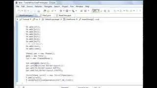 Java programming Lesson 86 GUI : Tabs using JTabbedPane Part 2