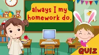 Learn English for Kids: Adverbs of Frequency Quiz | Present Simple Tense Practice (A2 Level)
