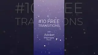 Make your FREE TRANSITIONS in Adobe Premiere Pro 👉 Watch the Tutorial Now ▶ Ep.5 