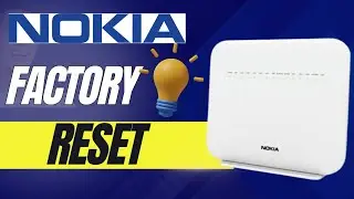 Factory Reset Nokia Router Using Push Button in Hindi 2024
