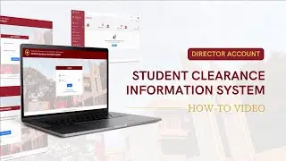 SCIS HOW-TO — DIRECTOR ACCOUNT (Approve Clearance Completion)