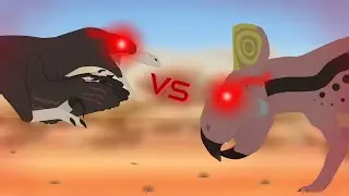 UEB #17 - Velociraptor VS Protoceratops (StickNodes Pro Animation)