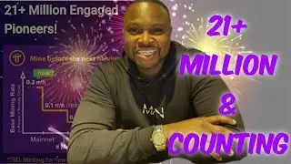 Pi Network: 21+ MILLION ENGAGED PIONEERS. PI TO DOMINATE THE CRYPTOCURRENCY WORLD!!!