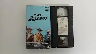 .Opening And Closing to The Alamo 1984 VHS 60fps