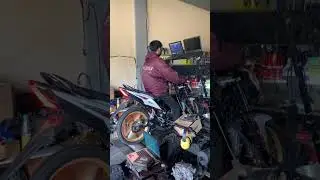 Test sonic bore up mantap ger #sonic150r #trending #viral
