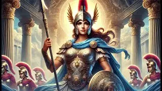 🛡️ Athena: The Wise Warrior Goddess! 🛡️ #history #mythlogy #athena