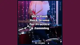 90'S Punk Rock Drums 100 Bpm