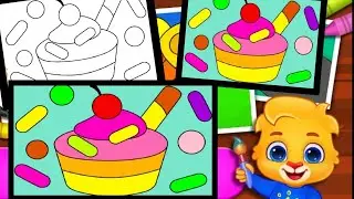 ice cream drawing | learn and draw with Lucas #drawing #cartoons #painting