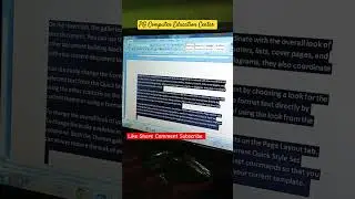 MS Word में Word या Text के नीचे अलग अलग underline Shortcut key से दे 