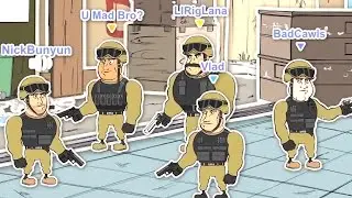 CS GO Cartoons Ep 1 - Typical CSGO Team