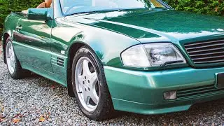 1990 Mercedes-Benz 500SL right-hand drive roadster R129