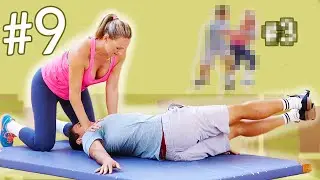 Zirkeltraining im Sportunterricht (9 Partner Stationen)