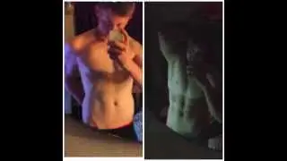 Amazing 15 year old bodybuilding 1 year transformation video