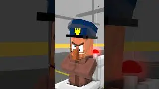 Skibidi Villager Police VS Prisoners - Minecraft Animation
