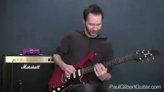 Rock Guitar Lesson: Paul Gilbert Teaches a Mixolydian Lick