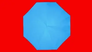 Origami Octagon - Cara Membuat Origami SegiDelapan