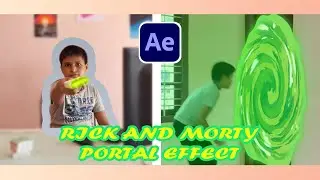 Rick And Morty PORTAL EFFECT |After Effect | Gradeit by Adithyan Manoj