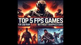 Top 5 FPS (first person shooter) PC Games for 2gb RAM Pc without GRAPHICS CARD (they will work!!!)
