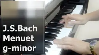 И.С. Бах менует Соль минор ноты фортепиано слушать | Bach menuet g moll