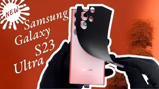 Unboxing New Samsung Galaxy S23 Ultra RED for the Ultimate Gaming Experience...ASMR! #shorts