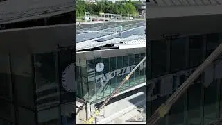 Dworzec PKP Olsztyn zegar 09.08.2024