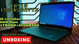 Hp 15s-dr2007tx Laptop  Unboxing