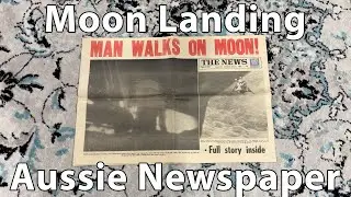After Show: 1969 Moon Landing Newspaper