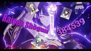 Genshin Impact Raiden Shogun Ultimate Showcase No Food!