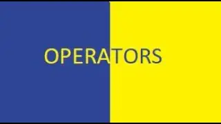 Python operators.