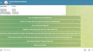 🕵🏻‍♂️ Leaven Network Airdrop | 🏆 Total Airdrop Pool: 5000 LVN 