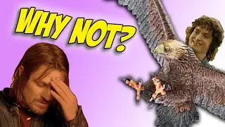 Frodo takes the Eagles to Mordor in the fluffiest tournament in Middle Earth!