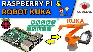 🔵✅CODESYS 3.5 - COMMUNICATE RASPBERRY PI & ROBOT KUKA VIA PROFINET