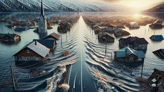 Город Кульсары под водой: Паводковое наводнение в Казахстане. События дня 06.04.2024