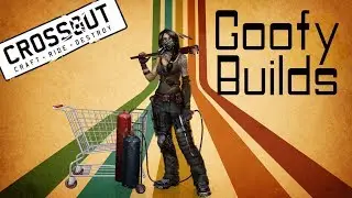 Crossout - Goofy Builds - Funny Tractor and Shopping Cart