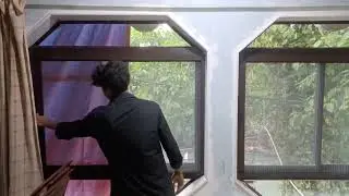 Mosquito net for unique window 9051393672