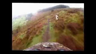 DriftDH, Very wet day riding the new Llangollen track, Norco, Fetish Bike Company.